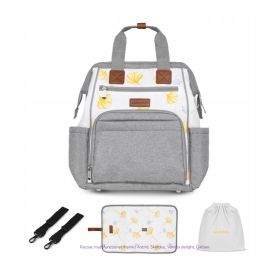 Rucsac multifunctional mamici Astrid, Skiddou, Vanilla delight, Galben