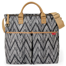 Skip Hop Geanta de scutece Duo Zig Zag Zebra