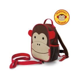 Skip Hop Ghiozdan cu centura de siguranta Zoo Maimutica