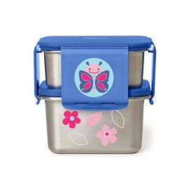 Skip Hop Kit pentru pranz din otel inoxidabil Zoo - Fluture