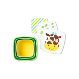 Skip Hop Set 3 cutii pentru pranz Zoo - Girafa