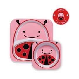 Skip Hop Set Farfurie & Bol Buburuza