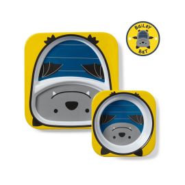 Skip Hop Set farfurie & bol - Liliac