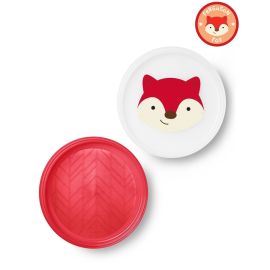 Skip Hop Set farfurii anti-alunecare - Vulpe
