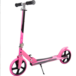 Trotineta Pliabila Action One Nitro Pink, cu cric, roti 200 mm, roz