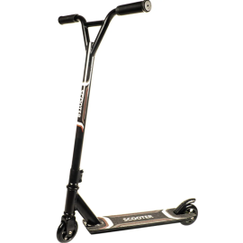 Trotineta Action One® Slick, roti aluminiu, negru