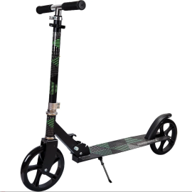 Trotineta pliabila Action One XXL, negru mat