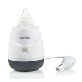 Babymoov –A002028-Incalzitor de biberoane si recipiente pentru casa si masina Tulip Cream