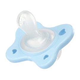 Suzeta anatomica Chicco PhysioForma DualSoft, 2buc, bleu, 2-6luni