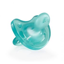 Suzeta Chicco s. monobloc Physio Soft Light, forma ort., 6-16 luni+, blue