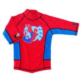 Tricou de baie Spiderman marime 98-104 protectie UV Swimpy