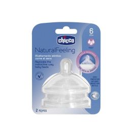 Tetina Chicco s. Natural Feeling, flux rapid, 2buc, 6 luni+