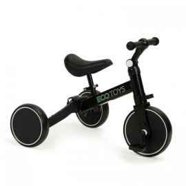 Tricicleta 4 in 1 cu pedale detasabile, Ecotoys YM-BB-6 - Negru