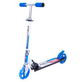 Trotineta cu Roti Iluminate WORKER Cirky 145mm-Albastra