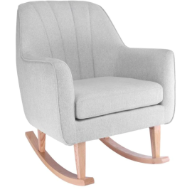 Tutti Bambini - Fotoliu pentru alaptat 2 in 1 Noah - Pebble