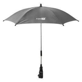 Umbreluta de soare ajustabila pentru carucior copii, Cu protectie solara impotriva radiatiilor UV 50+, Rezistenta la apa, FreeON, Dark Grey