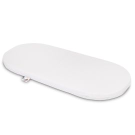 Saltea de burete flexibil pentru landou 75x35x3,5 cm Nativo Travel Alba