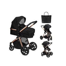 Carucior transformabil 2in1 Momi Limuru - Black