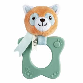 Zornaitoare si inel gingival Chicco My Sweet DouDou Red Panda, 3-18luni+