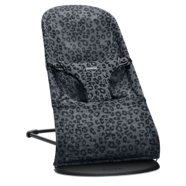 BabyBjorn -  Balansoar Bliss Antracite/Leopard Mesh - Editie Limitata