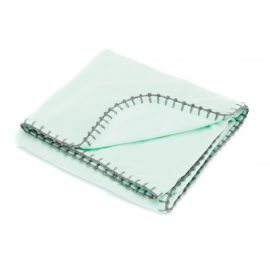 Paturica din bumbac Bio Esmeralda, mint,75x100 cm. - Fillikid