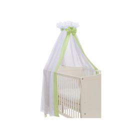 Perdea pentru baldachin Basic Verde Fillikid