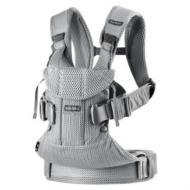 BabyBjorn - Marsupiu anatomic One Air - Silver, 3D Mesh