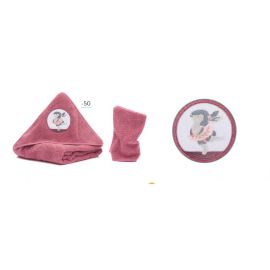 Prosop brodat cu manusa bebelus Bunny berry Fillikid