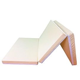 Saltea Pliabila Spuma Poliuretanica 120x60x5 cm - Galbena