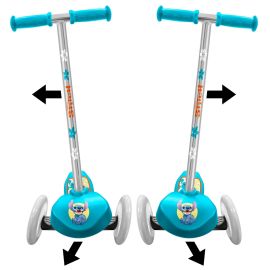 Trotineta intuitiva Stitch, 3 roti, platforma antiderapanta, manere ergonomice