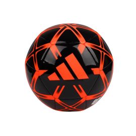 Mingie de fotbal Adidas Starlancer negru cu rosu, marimea 5