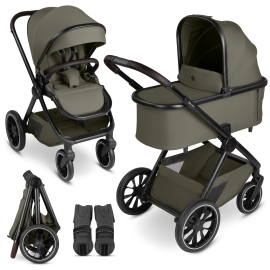 Carucior 2 in 1 S Three verde - Circle