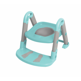 Scara cu reductor WC si olita White silver-mint green Kidskit Rotho-babydesign