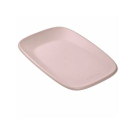 Saltea de infasat, Nattou, Softy, Moale, Utilizabil si fara husa, Design ergonomic, Spuma PU, 70x50x10 cm, Fara BPA, 0 luni+, Roz