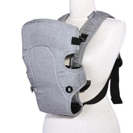 Marsupiu Between, pana la 9 Kg, 2 pozitii, Grey & Black