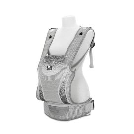 Marsupiu ergonomic pentru bebelusi, Mia, pozitii multiple de purtare, 4-36 luni, Grey