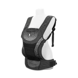 Marsupiu ergonomic pentru bebelusi, Mia, pozitii multiple de purtare, 4-36 luni, Black