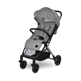 Carucior sport Ribera, tip troler, de la 0 luni pana la 3 ani, maxim 15 kg, dimensiuni compatibile avion, Gri Icy