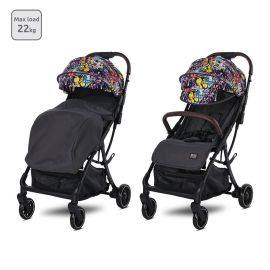 Carucior sport autofold, de la 0 luni pana la 4 ani, maxim 22 kg, protectie UV, Minori, Magic Flowers
