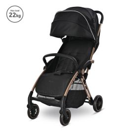 Carucior sport autofold Quick, de la 0 luni pana la 4 ani, maxim 22 kg, Negru Jasper