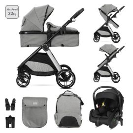 Carucior Set 3 in 1, Aspen, pana la 22 kg, Gri