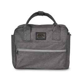 Geanta accesorii bebelusi Michelle, compartimentata, Grey