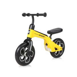 Bicicleta de tranzitie 2in1, Spider, fara pedale, roti mari, Yellow
