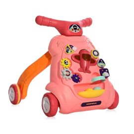 Antemergator multifunctional, cu centru de activitati, Space, Pink