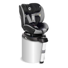 Scaun auto, Proxima, I-Size, Isofix, rotativ, 40-105 cm, Grey & Black