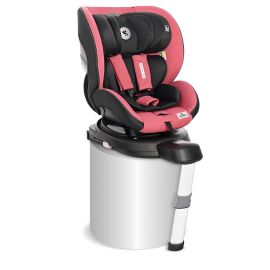 Scaun auto, Proxima, I-Size, Isofix, rotativ, 40-105 cm, Red & Black