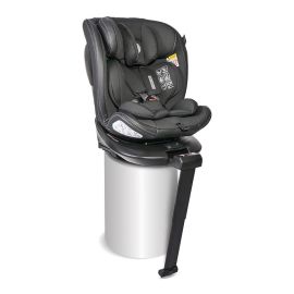 Scaun auto Estate, isofix, cu picior de sprijin, baza rotativa 360 grade, de la 0 luni pana la 12 ani, 40-150 cm, Negru Jasper