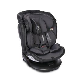 Scaun auto, Aviator, i-Size isofix, cu baza rotativa 360 grade, de la 0 luni pana la 12 ani, 40-150 cm, Gri