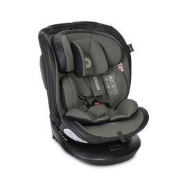 Scaun auto, Aviator, i-Size isofix, cu baza rotativa 360 grade, de la 0 luni pana la 12 ani, 40-150 cm, Verde