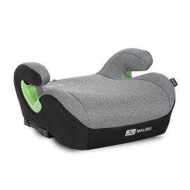Inaltator auto pentru copii, Malibu, Isofix, 6-12 Ani, 125-150 cm, cu conectori pentru ghidaj, Grey